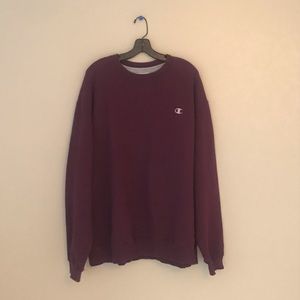 Purple Champion crew neck. Size men’s 2XL.